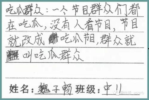 当一个吃瓜群众的作文,见证时代变迁